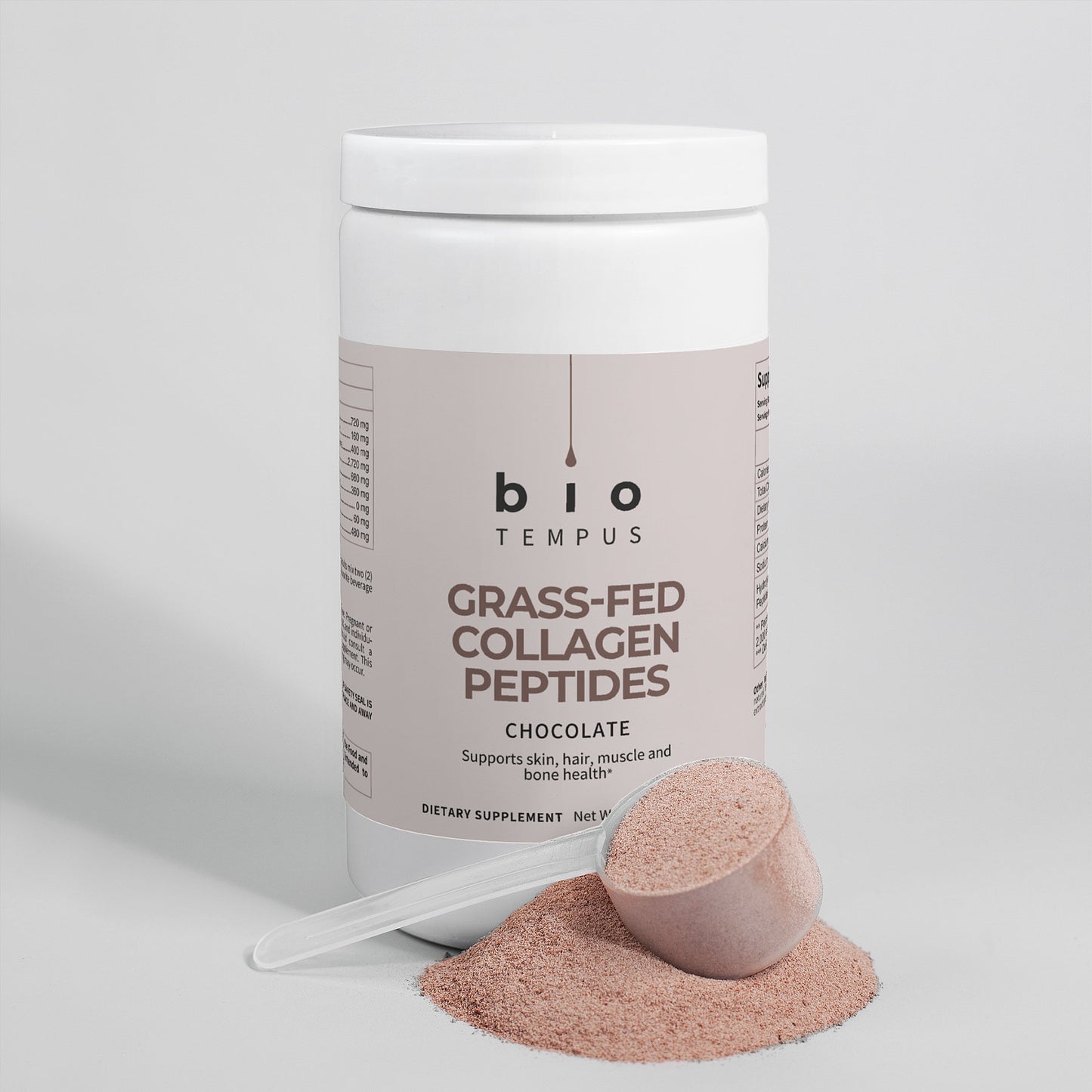 Grass-Fed Collagen Peptides Powder (Chocolate)